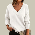 Serena - Cashmere V-Neck Sweater