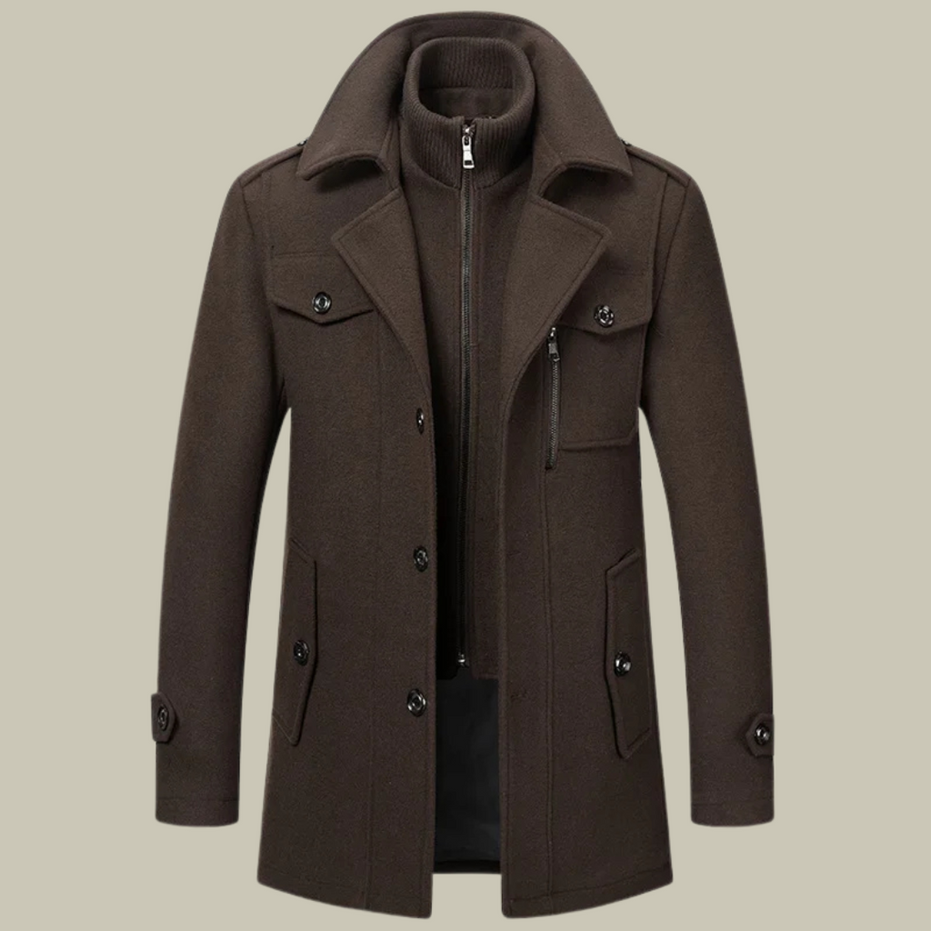 Old Money Winter Coat for Men