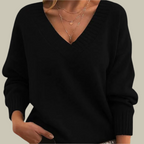 Serena - Cashmere V-Neck Sweater