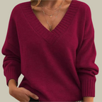 Serena - Cashmere V-Neck Sweater