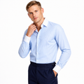 Striped Long Sleeve Business Shirt