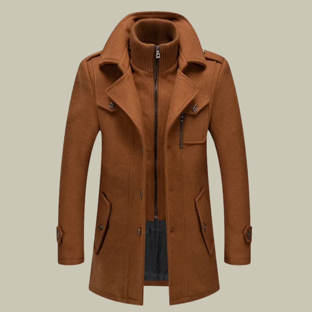Old Money Winter Coat for Men