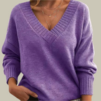 Serena - Cashmere V-Neck Sweater