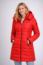 Women’s Hooded Winter Jacket – Elegant Warmth for Cold Days