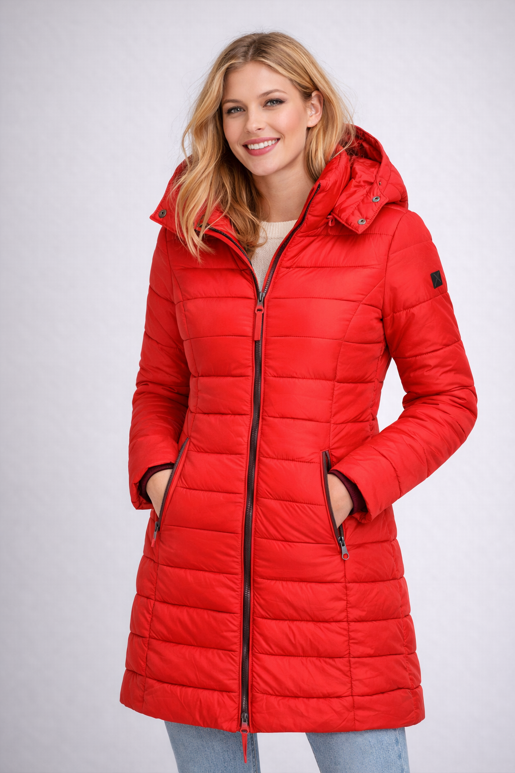 Women’s Hooded Winter Jacket – Elegant Warmth for Cold Days