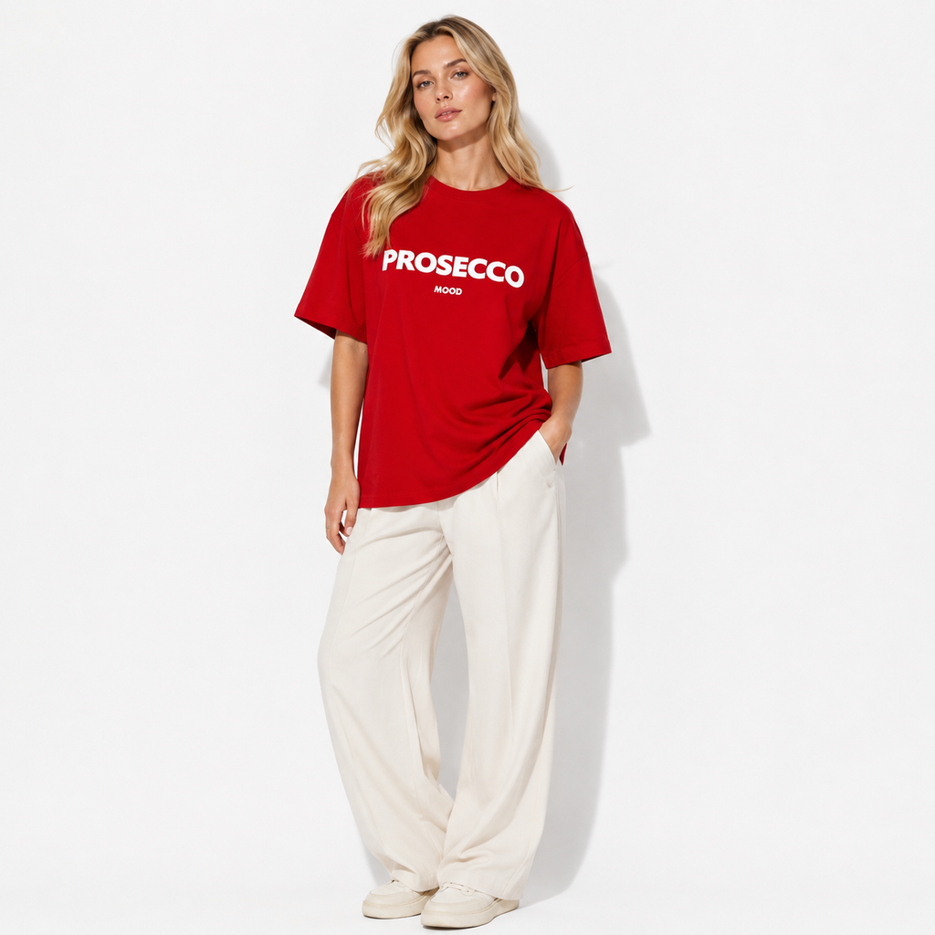 Cotton Letter Print T-Shirt