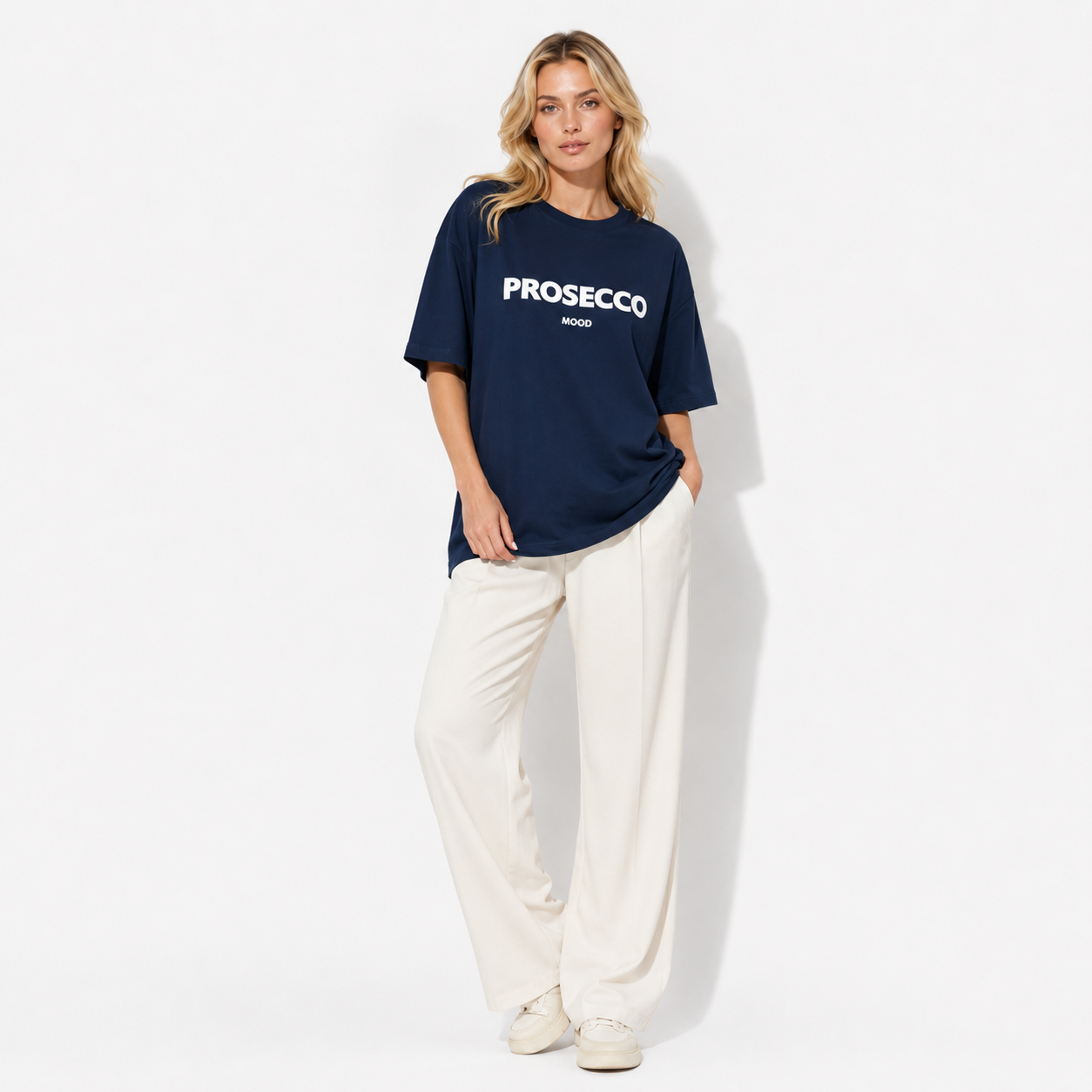Cotton Letter Print T-Shirt