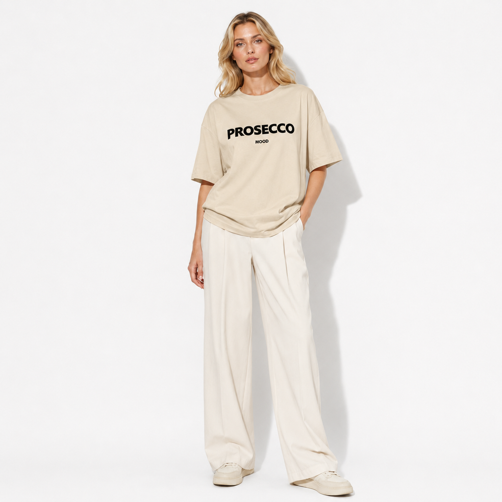 Cotton Letter Print T-Shirt