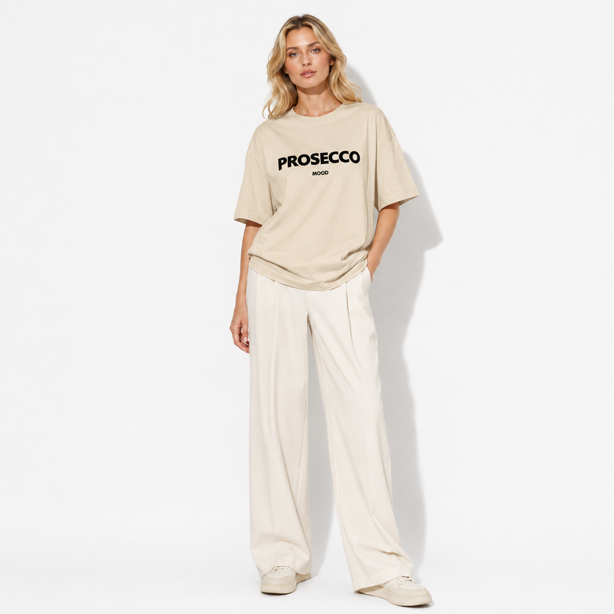 Cotton Letter Print T-Shirt