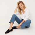 Pointed Toe Loafer Flats
