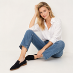 Pointed Toe Loafer Flats