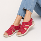 Open Toe Flat Sandals