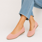Foldable Knit Ballet Flats