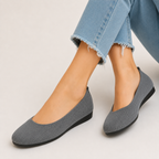 Foldable Knit Ballet Flats