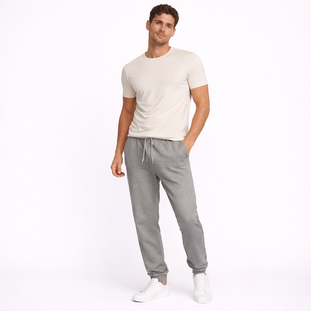 Cotton Linen Drawstring Joggers