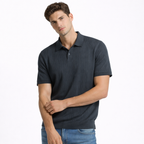 Slim-Fit Knit Polo Shirt