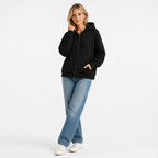 Double Pocket Zip Up Hoodie
