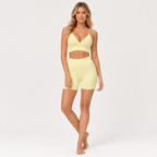 Ribbed Yoga Activewear Set