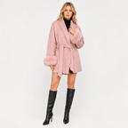 Double Sided Wool Blend Overcoat