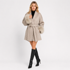 Double Sided Wool Blend Overcoat