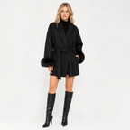 Double Sided Wool Blend Overcoat