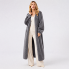 Fluffy Long Cardigan