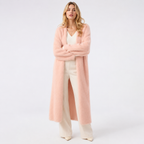 Fluffy Long Cardigan