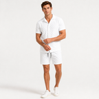 Waffle Shirt and Shorts Set