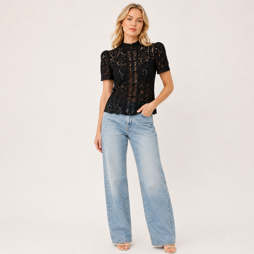 Floral Lace Blouse