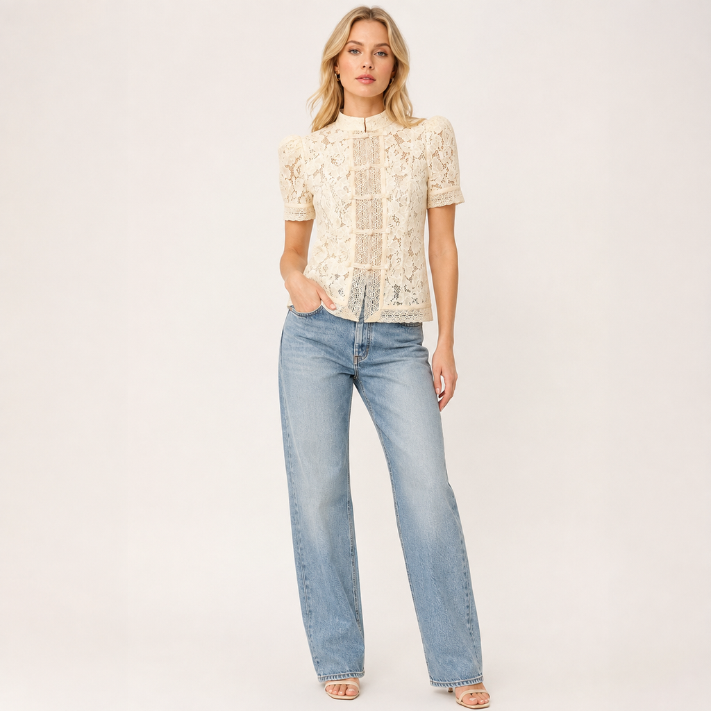Floral Lace Blouse