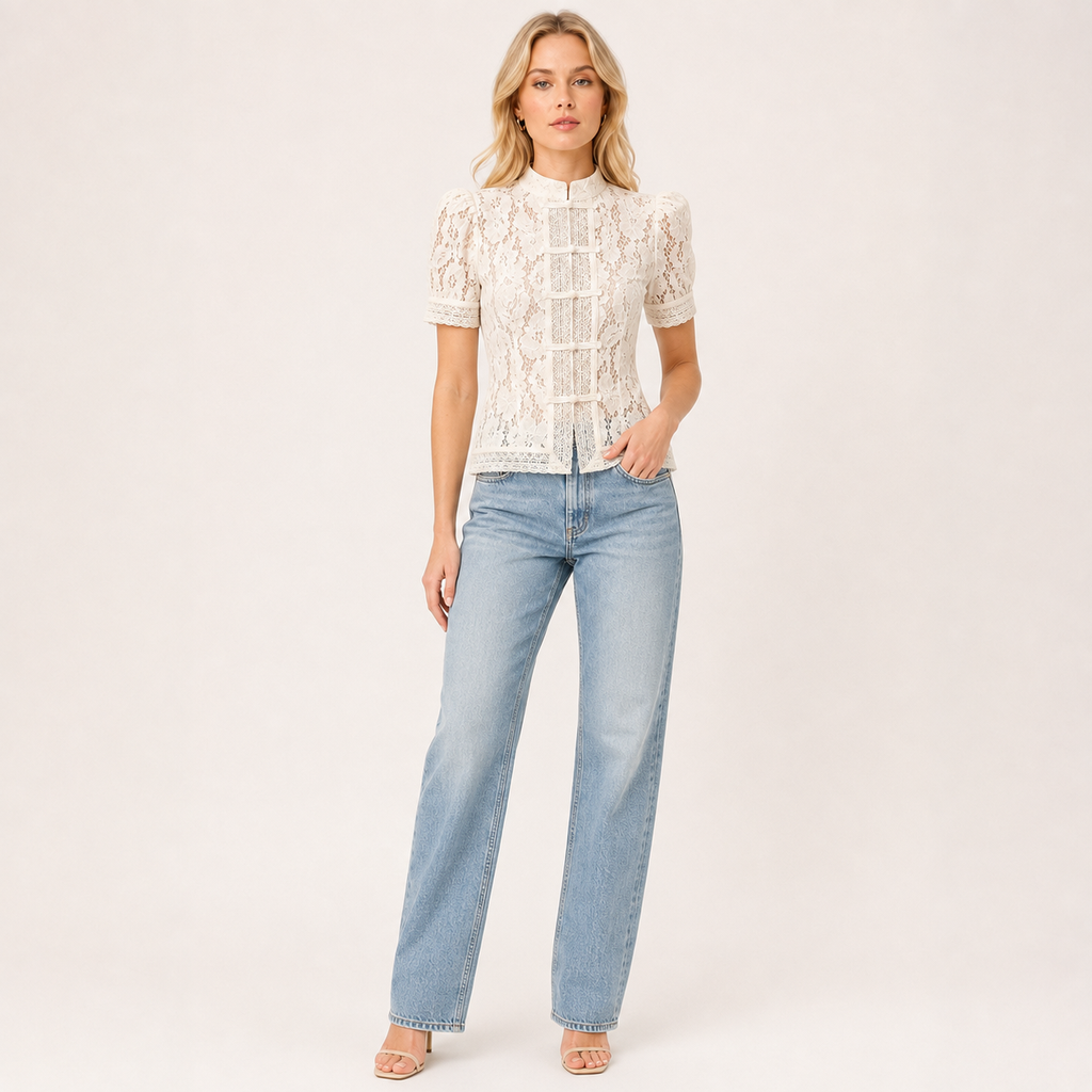 Floral Lace Blouse