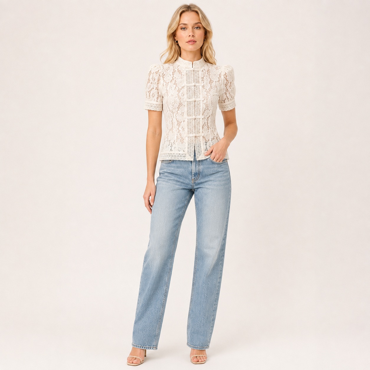 Floral Lace Blouse