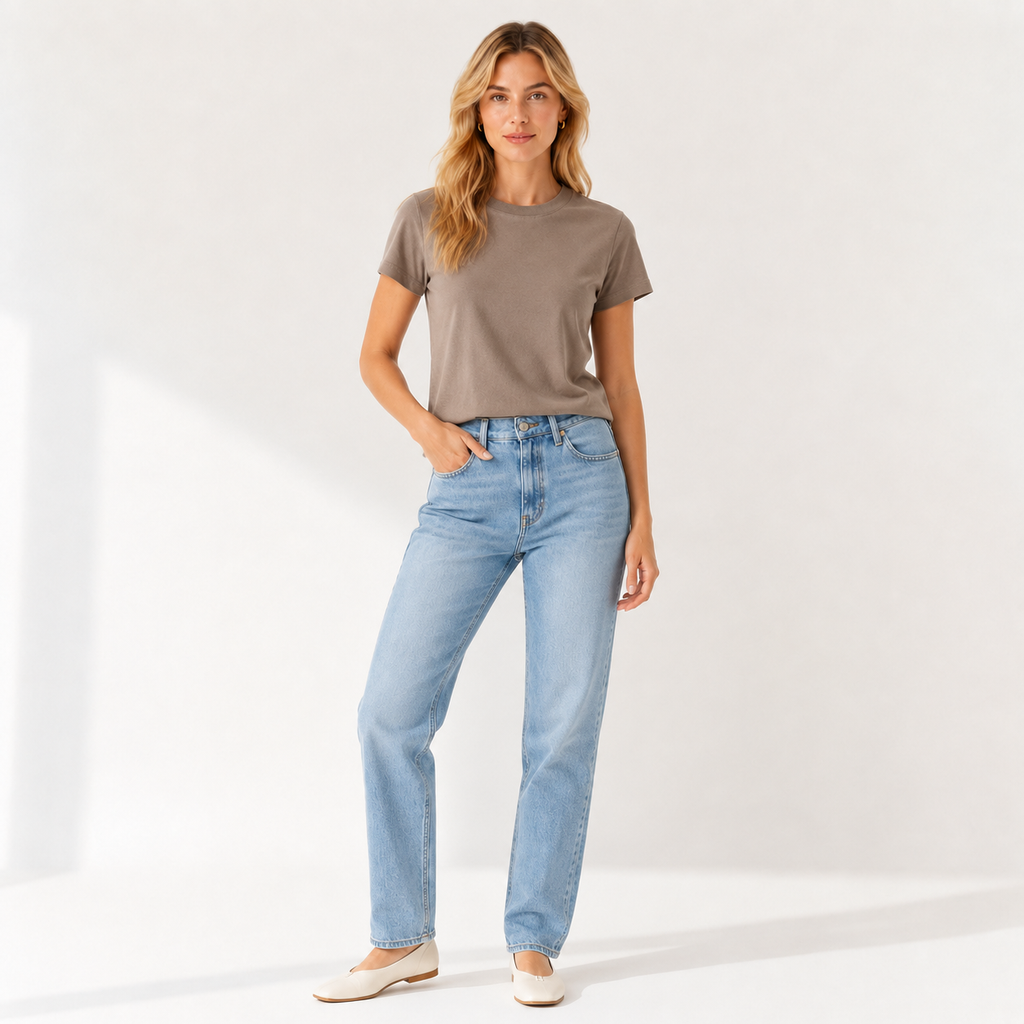 Slim Fit Crew Neck T-Shirt