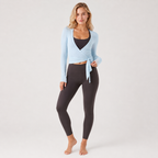 Cross Wrap Tie Yoga Crop Top