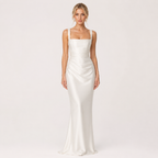 Off-Shoulder Sleeveless Maxi Dress