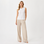 Sleeveless Knitted Vest Top
