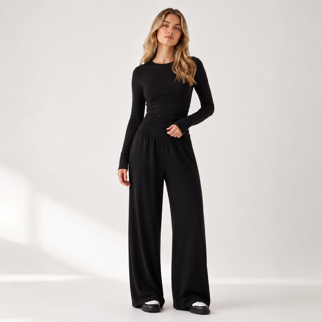 Long Sleeve Top and Trousers Set