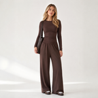 Long Sleeve Top and Trousers Set