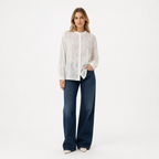 Floral Embroidered Shirt
