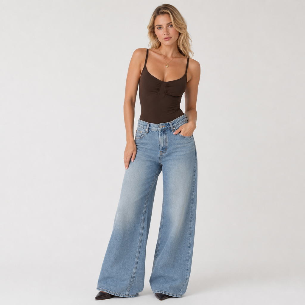 Ruched Cami Bodysuit