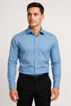 Button-Down Long Sleeve Casual Shirt