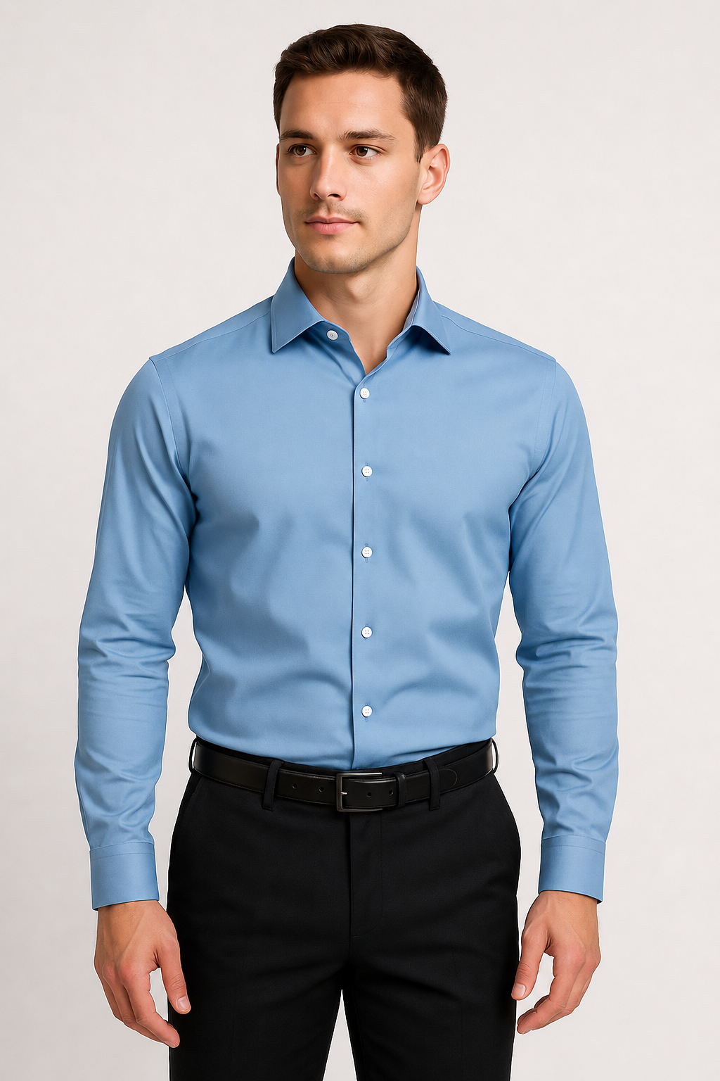 Button-Down Long Sleeve Casual Shirt
