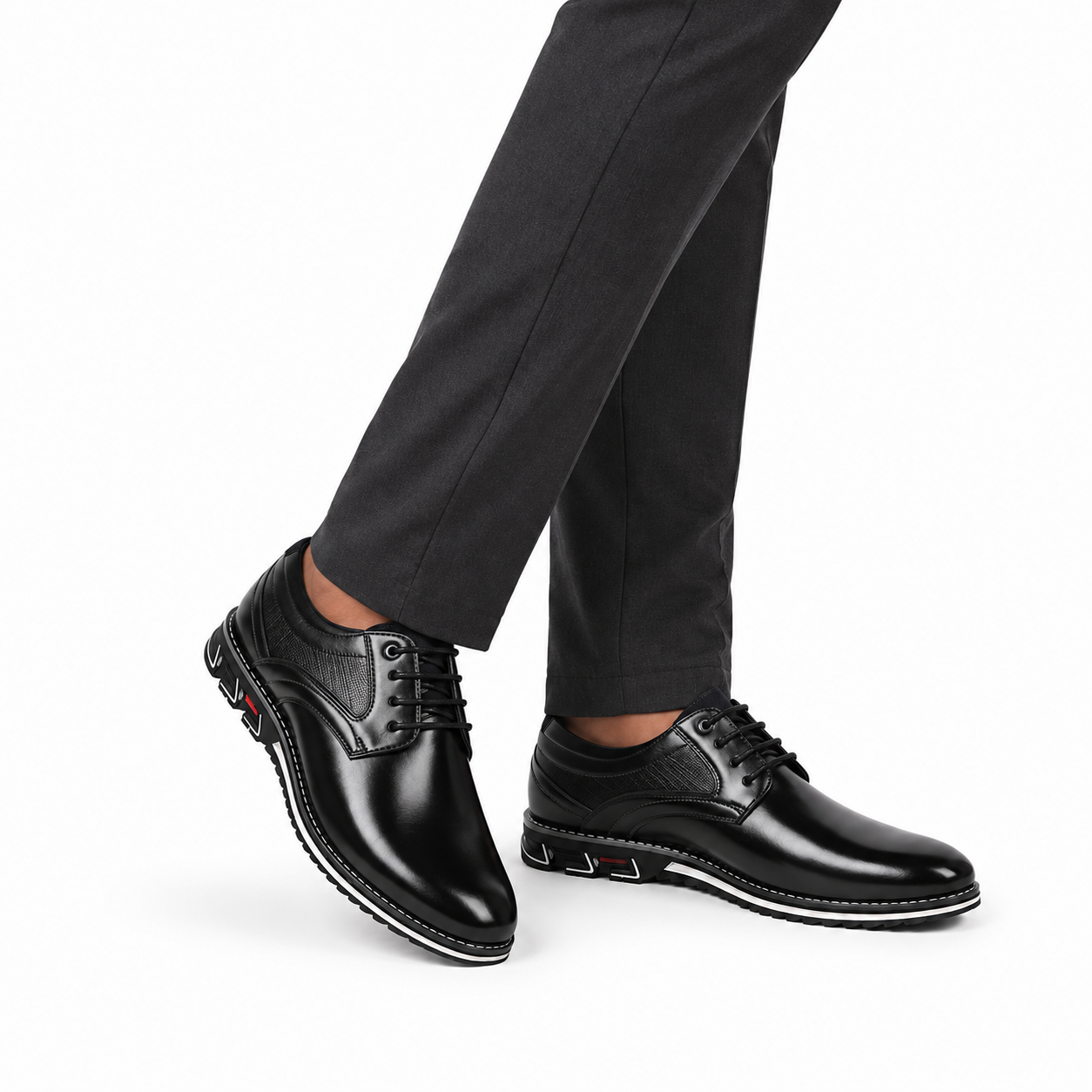 Ashton | Leather Lace-Up Derby Shoes