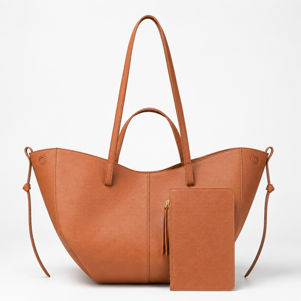 Tote Bag with Detachable Pouch