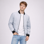 Norvane Essential Zip Jacket for Men – Modern Lightweight Casual Jacket