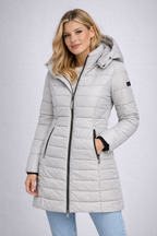 Women’s Hooded Winter Jacket – Elegant Warmth for Cold Days