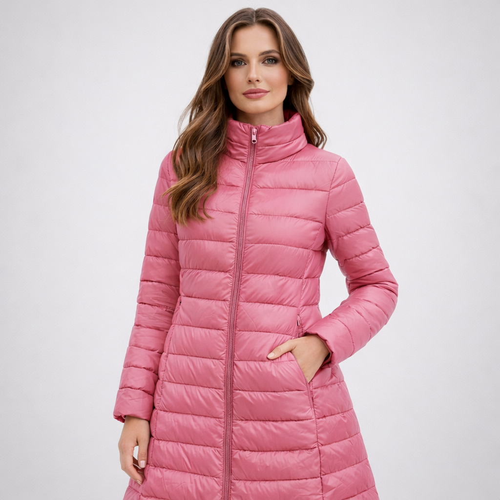 Aureline Lightweight Water-Resistant Hooded Jacket for Women