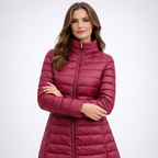 Lunévia Women’s Long Ultra-Light Down Jacket