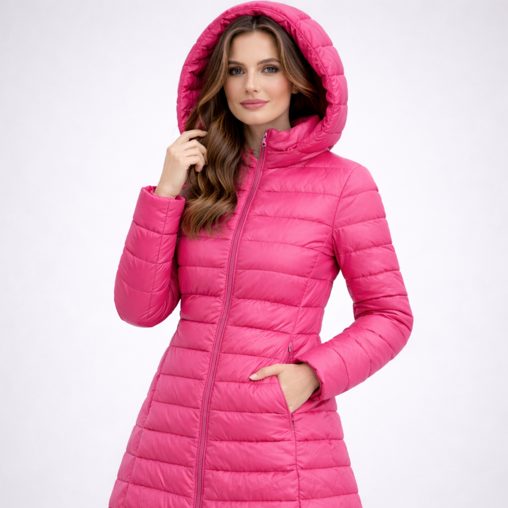 Lunévia Women’s Long Ultra-Light Down Jacket