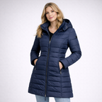 Women’s Hooded Winter Jacket – Elegant Warmth for Cold Days